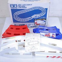 限定品 TAMIYA タミヤ ミニ四駆オーバルホームサーキット 立体レーンチェンジタイプ(レッド/ブルー/ホワイト)★772h05_画像1