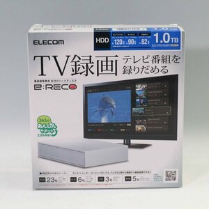 新品 ELECOM エレコム 1.0TB 外付けハードディスク 外付けHDD USB3.1 対応 ELD-ETV010UWH◆777f01