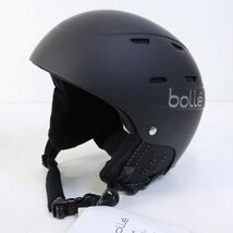 未使用品！Bolle ボレー ジュニア スキー スノーヘルメット 51-55cm キッズ 子供用 MIPSテクノロジー搭載 ブラック★780v19_画像1