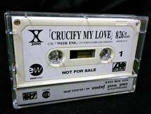 ★X JAPAN★カセットテープ★CRUCIFY MY LOVE/WEEK WND★非売品_画像2