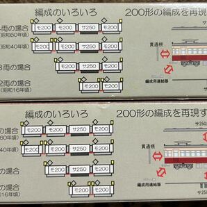 ワンマイル 西日本鉄道 200形 2両S ダイキャスト製 1/150の画像2
