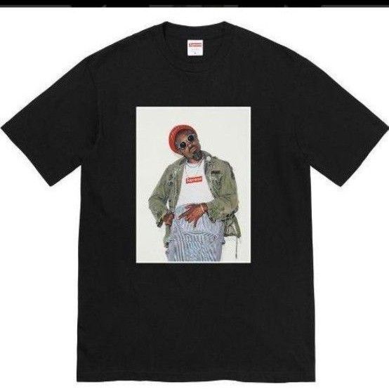 Supreme Andre3000 Tシャツ Sサイズ Tee Tシャツ シュプリーム Black 黒 ブラック