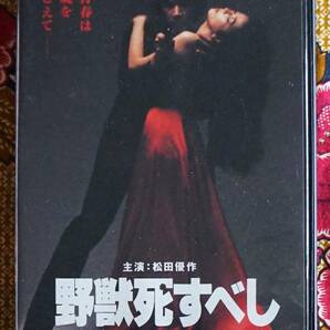 ☆彡セル版【DVD】野獣死すべし / 村川透監督 →ポストカード付・松田優作・小林麻美・鹿賀丈史・根岸季衣・室田日出男・大藪春彦原作の画像1