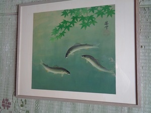 【本物保証品】伊藤若冲　　初夏　　絹本　　名画です