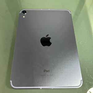 Apple アップル iPad mini 第6世代 スペースグレイ A2568 DQ302N5WJX 初期化未実行 付属品なし 本体のみ【ジャンク品】