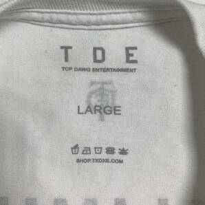 ケンドリックラマー Tシャツ L KENDRICK LAMAR TDEオフィシャル raptee hiphopの画像3