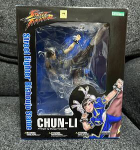 コトブキヤ STREET FIGHTER 美少女 フィギュア 春麗 ストリートファイター ブルー 青 山下しゅんや