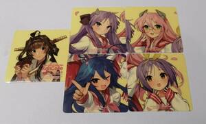 艦これ メロンブックス 横濱 シール らきすた らき☆すた 金剛 こなた かがみ つかさ みゆき ー カレー機関 C2機関