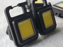 ☆ 充電式　ＬＥＤライト　ＣＯＢライト　４台　未使用品 ☆_画像7