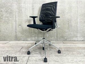 vitra/ヴィトラ■MEDA/メダ キャスターチェア■黒■アルベルト・メダ■hhstyle☆