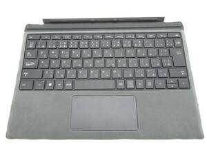 動作保証★複数在庫有 Surface Pro 3 4 5 6 7 対応純正キーボード 1725 グレー 新品スウェード保護シート付 FMM-00019★