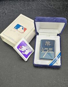 【1円スタート】ZIPPO ジッポー ジッポ 松井秀喜 HIDEKI MATSUI NEWYORK YANKEES オイル ライター 未使用 未開封品