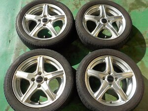 HS15942 ブリヂストン BALMINUM ワゴンＲ スペーシア ムーヴ タント Ｎ－ＢＯＸ 等 トランパス LuK 165/55R15 付き