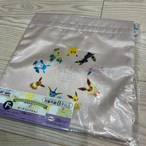 ポケモン　発売記念くじF賞　巾着ポーチ