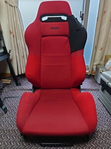 ホンダ純正 レカロ RECARO セミバケットシート 赤 レッド タイプR シビック インテグラ SR-3 助手席