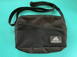 グレゴリー GREGORY ショルダーバッグ ブラック 中古品