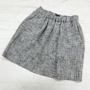 1341◎ Max&Co. マックス&コー パンツ ボトムス コクーン スカート ミニ丈 カジュアル ホワイト レディース40