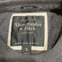 W ▼ 都会のカジュアルウェア '着心地抜群' Abercrombie＆Fitch アバクロンビーアンドフィッチ 長袖 コットン100% Tシャツ / カットソー S_画像6