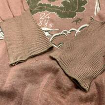 FF @ 日本製 '高級ラグジュアリー服' Vivienne Westwood RED LABEL ヴィヴィアンウエストウッド 長袖 COTTON ニット ロング Tシャツ 2 古着_画像5