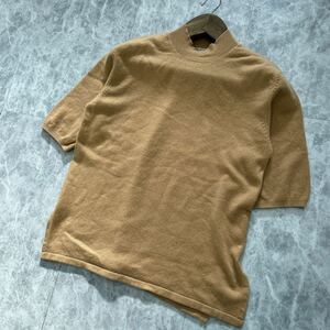 NN @ 古着 '極上CASHMERE100%' ALT MODER 5分袖 カシミヤ WOOL ニット モックネック セーター 着心地抜群 レディース 婦人服 トップス 