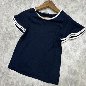 KK @ 着心地抜群!! '国内正規品' LAUREN Ralph Lauren ラルフローレン 半袖 シャツ / ブラウス sizeS レディース 婦人服 トップス 古着 