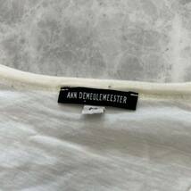 I @ 古着 '高級感溢れる' ANN DEMEULEMEESTER アンドゥムルメステール 半袖 Tシャツ / カットソー sizeM レディース 婦人服 トップス _画像5