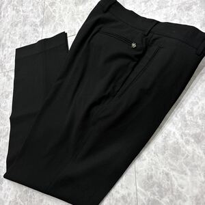 I ＊ 良品 イタリア製 '希少 80's~90's ビンテージ' GIANNI VERSACE ジャンニ ヴェルサーチ 高品質 STRETCH スラックスパンツ 54 メンズ