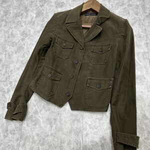 BB @ 古着 '着心地抜群' Ralph Lauren ラルフローレン 長袖 COTTON シャツ ジャケット size11 レディース 婦人服 アウター 人気モデル