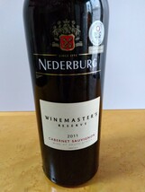 カベルネ・ソーヴィニヨン　南アフリカ　ネダバーグ　2011 Cabernet Sauvignon　NEDERBURG_画像3