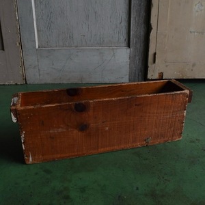 Vintage USA Wood Box D 木箱 ウッドボックス 古道具 インテリア ディスプレイ ビンテージ アメリカ アンティーク ヴィンテージ Y-2007