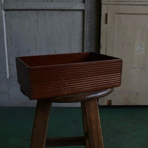 Vintage USA Wood Box H 木箱 ウッドボックス 小物入れ ディスプレイ インテリア 雑貨 古道具 アメリカ アンティーク ヴィンテージ Y-2011