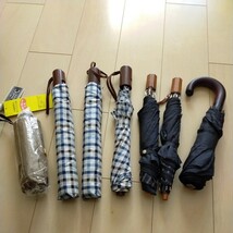 折りたたみ傘○新品 3本○中古 4本○_画像1