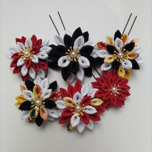 つまみ細工ハンドメイド 成人式、卒業式、七五三、浴衣、和装髪飾り