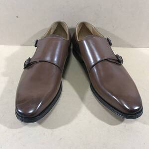 バーニーズニューヨーク(BARNEYS NEWYORK) 革靴 茶 US9
