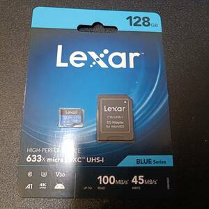 Lexar レキサーメディア microSD (microSDXC) 128GB UHS-I (Read100MB/s)
