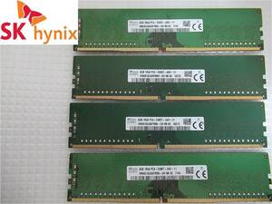 ラスト3枚【今週のデスクトップ向けメモリ】SKhynix 1R*8 PC4-2400T-UA2-11 8GB×3枚　計24GB