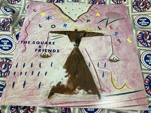 The Square And Friends* б/у LP записано в Японии [ The * квадратное ~ цвет * Palette ]