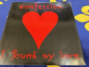 Confession★中古12’シングル独盤「コンフェッション～I Found My Love」