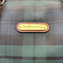 Polo Ralph Lauren Boston Bag Green Plaid Pattern ボストン バッグ チェック柄 グリーン_画像3