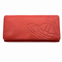 Vivienne Westwood Leather Long Wallet Squiggle ヴィヴィアンウエストウッド 長財布 スクイグル柄_画像1