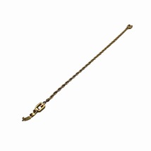 GIVENCHY Gold Bracelet Rope Chain ジバンシー ゴールド ブレスレット ロープチェーン_画像5