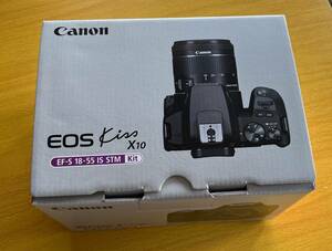 Canon キャノン デジタル一眼レフカメラ EOS Kiss X10 標準ズームキット 黒　 送料無料 新品未使用