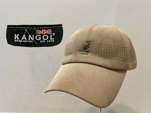 ★KANGOL★カンゴール★Tropic Ventair Spacecap★1456BC★トロピックベントエアースペースキャップ★メッシュ★帽子★ベージュ★Lサイズ★