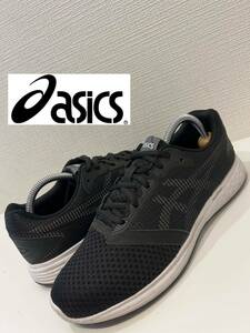 ★asics★アシックス★PATRIOT 10★1011A131★パトリオット10★Amplifoam★ローカットスニーカー★ブラック★黒★US8★26.0cm★