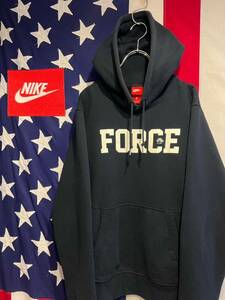 ★NIKE★ナイキ★AIR FORCE1 AS AF 35TH HOODIE★エアフォース1★35周年記念★スウェットパーカー★プルオーバー★ブラック★黒★XLサイズ