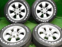 中古 ホイールタイヤ 4本 215/65R16 2021年製 9分山 バリ溝 ハイラックスサーフ 純正 スタッドレス タイヤ グッドイヤー ナスカー_画像1