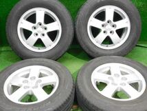 中古 ホイールタイヤ 4本 215/70R16 2020年製 7分山 デリカ Ｄ5 純正 スタッドレス タイヤ トーヨー プロクセス CF2 SUV_画像1