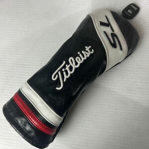 Titleist TS フェアウェイウッド 用ヘッドカバー 番手タグ13.5 15 16.5 18 21 タイトリスト 管理番号1292