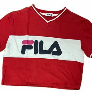 フィラ FILA ショート丈Tシャツ　レディースフリー