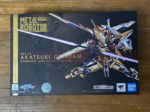 【中古品】METAL ROBOT魂 SIDE MS アカツキガンダム オオワシ装備